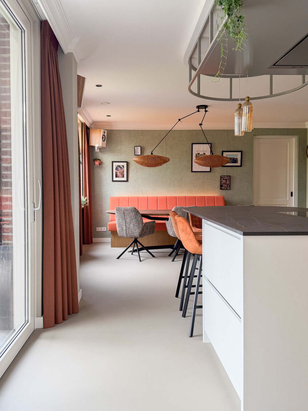 Kleurrijk interieur