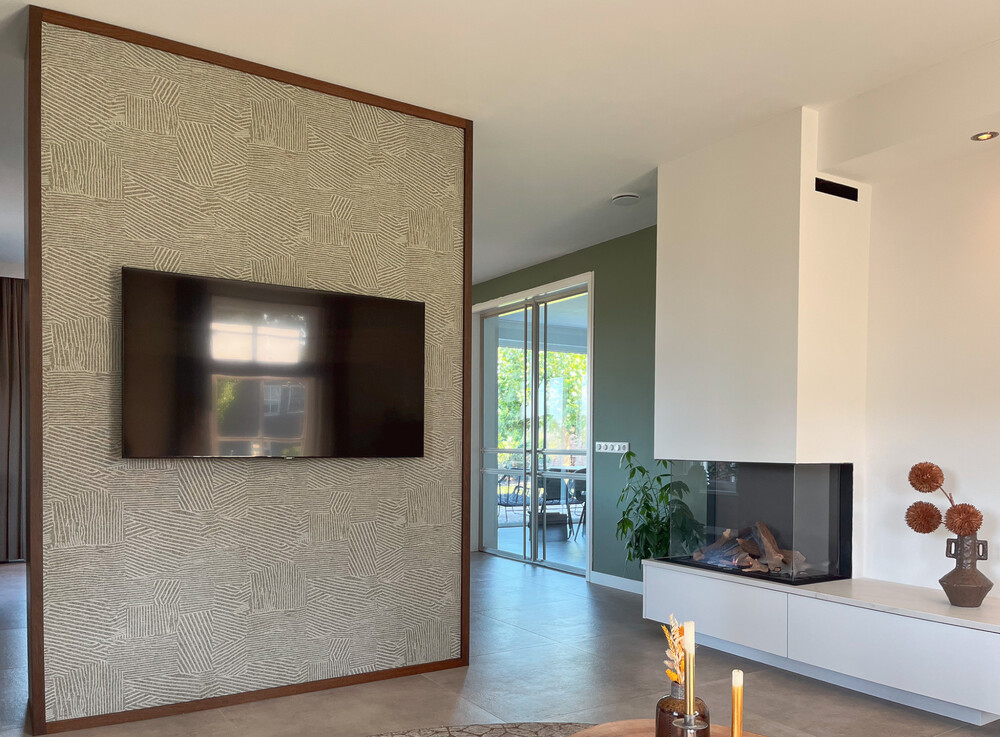 Japandi interieur met een touch van kleur