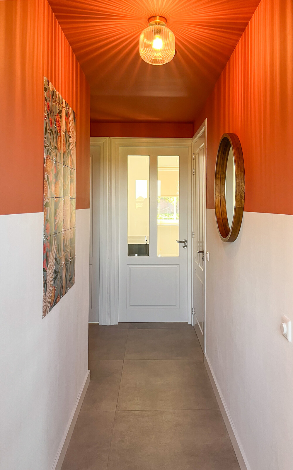 Japandi interieur met een touch van kleur